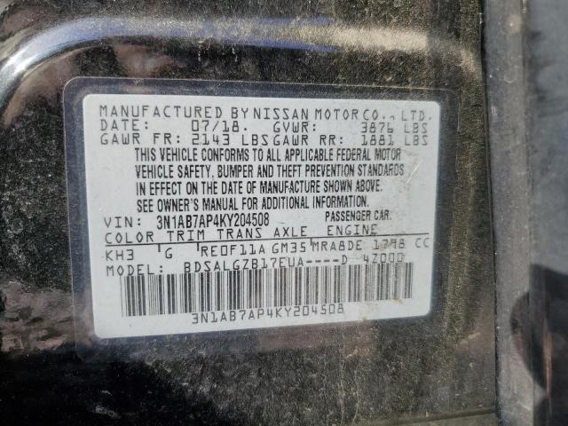 Photo 11 VIN: 3N1AB7AP4KY204508 - NISSAN SENTRA 