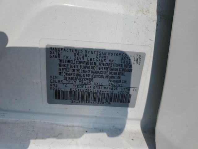 Photo 11 VIN: 3N1AB7AP4KY228906 - NISSAN SENTRA S 