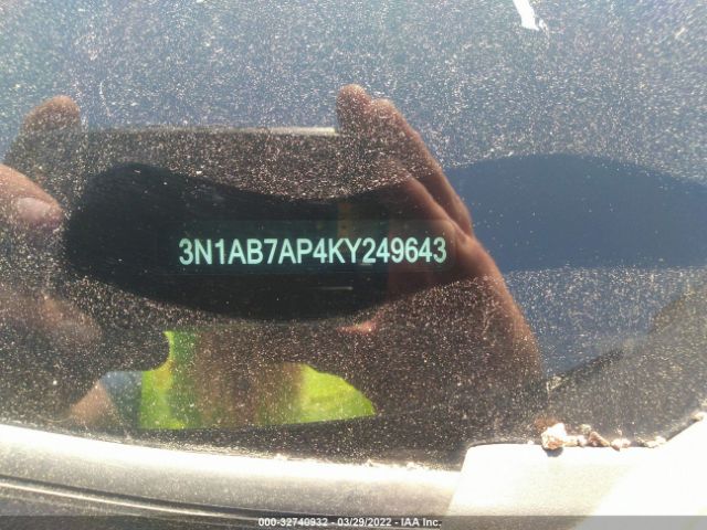 Photo 8 VIN: 3N1AB7AP4KY249643 - NISSAN SENTRA 