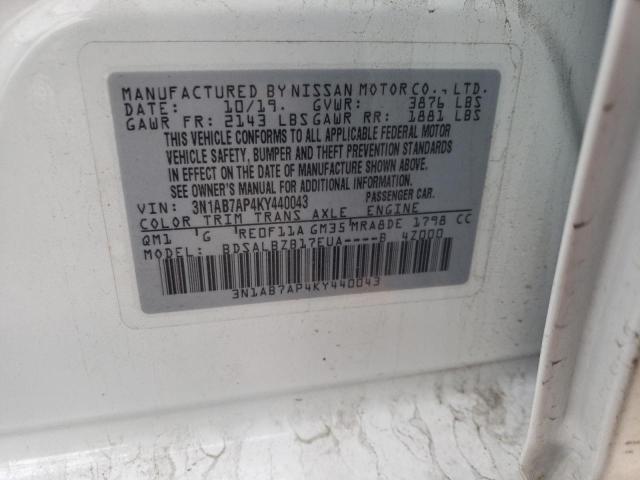 Photo 11 VIN: 3N1AB7AP4KY440043 - NISSAN SENTRA 