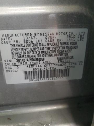 Photo 11 VIN: 3N1AB7AP5DL560059 - NISSAN SENTRA 