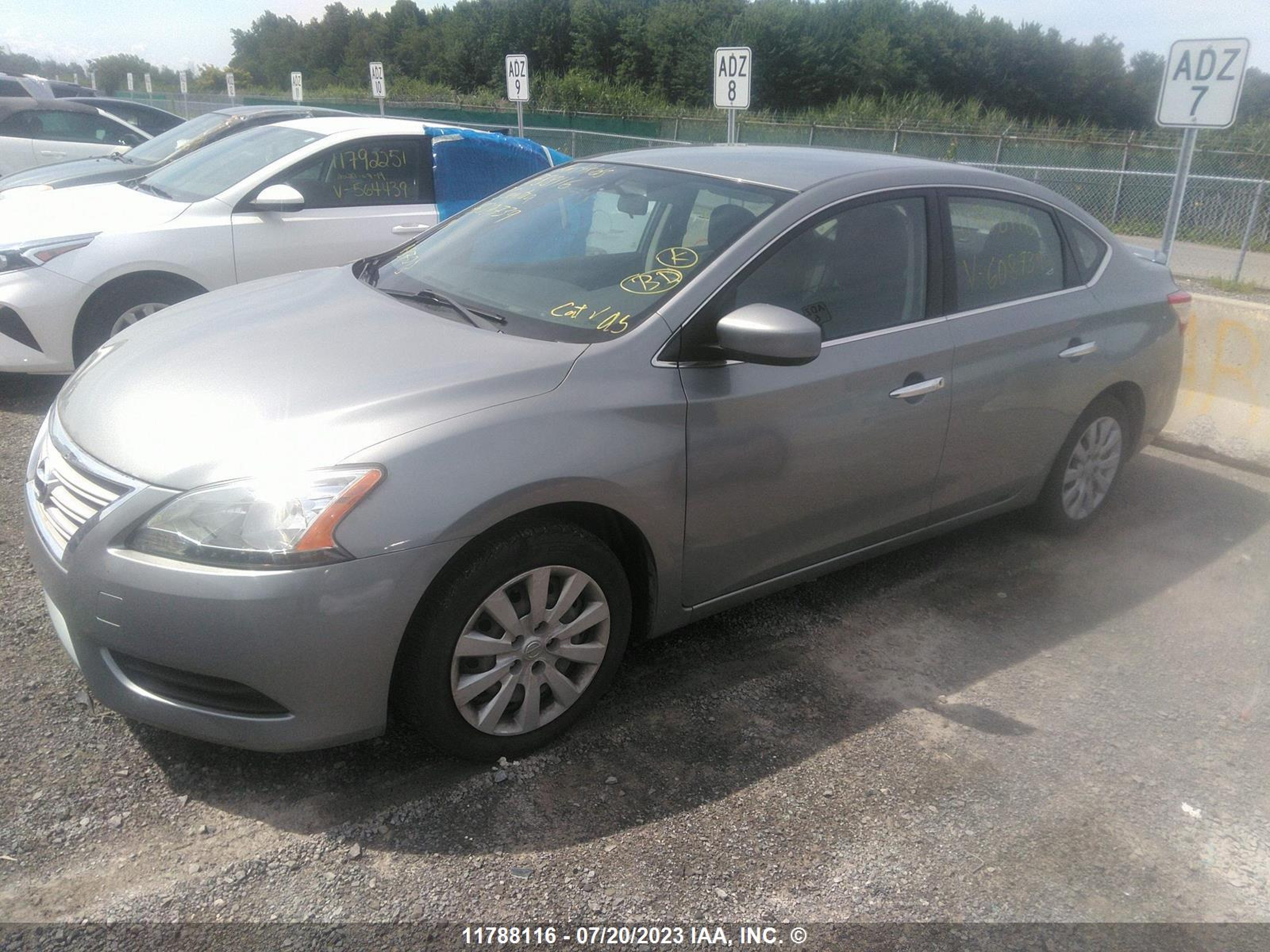 Photo 1 VIN: 3N1AB7AP5DL608739 - NISSAN SENTRA 