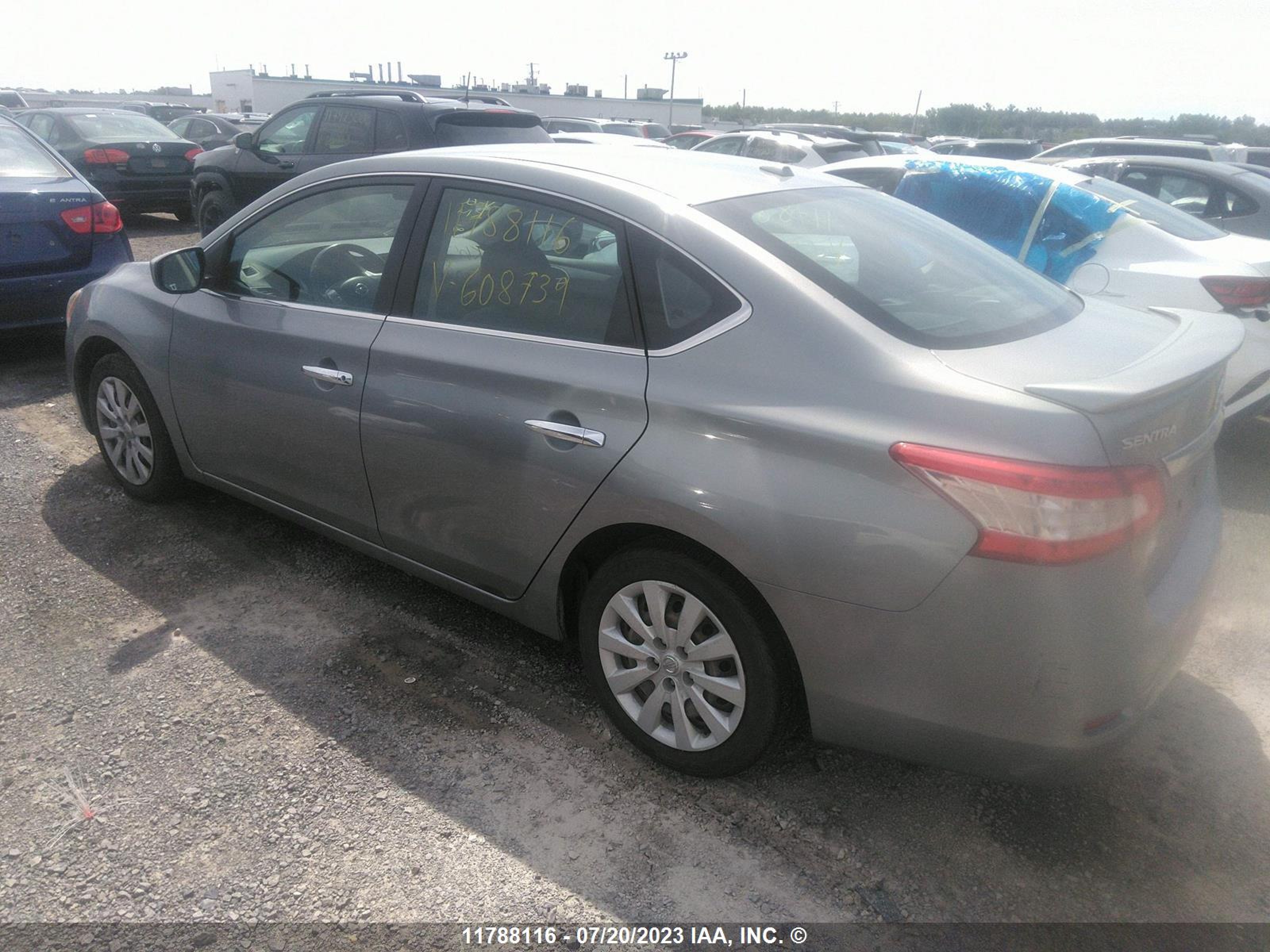 Photo 2 VIN: 3N1AB7AP5DL608739 - NISSAN SENTRA 