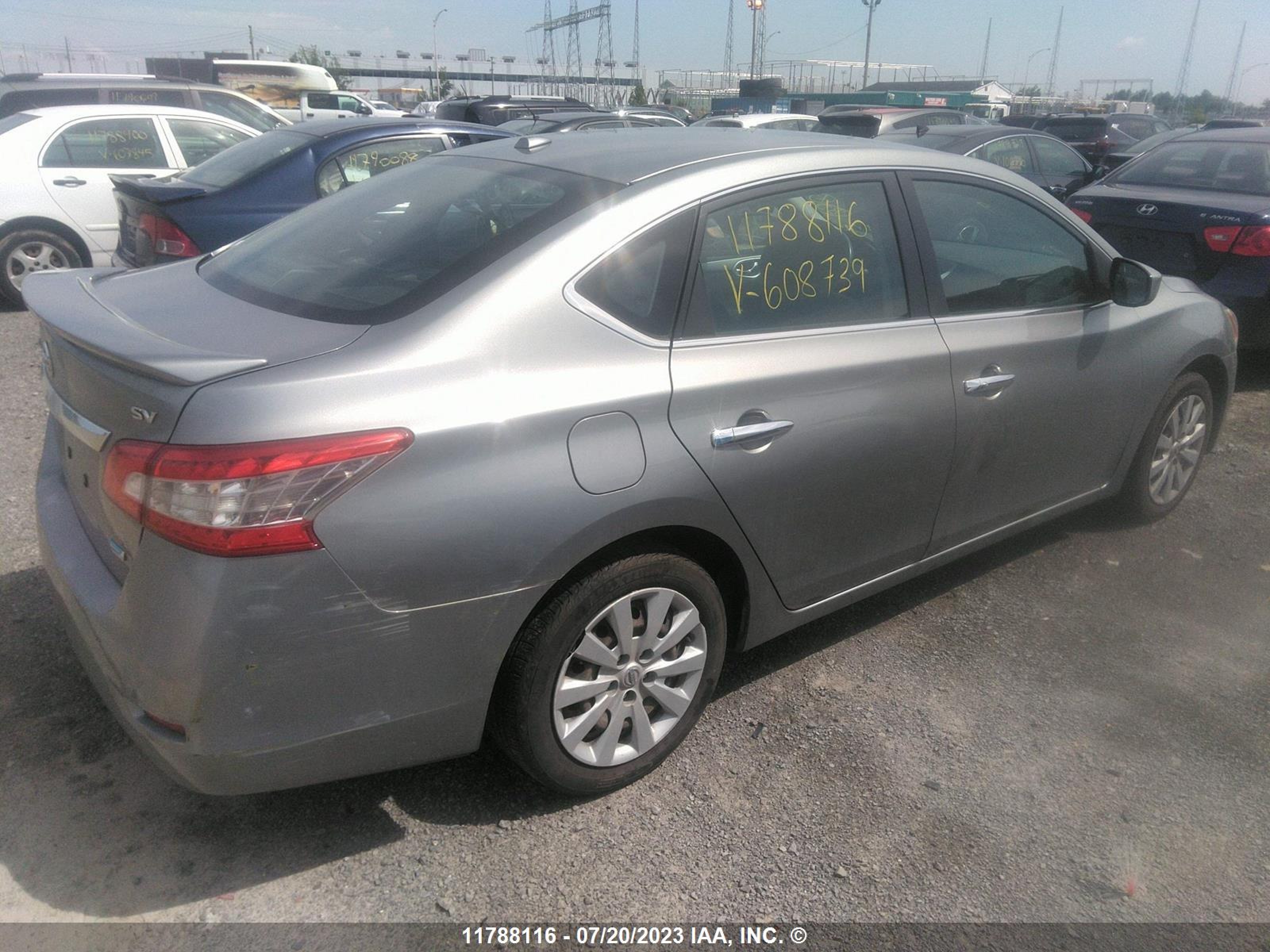 Photo 3 VIN: 3N1AB7AP5DL608739 - NISSAN SENTRA 