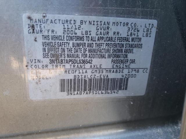 Photo 11 VIN: 3N1AB7AP5DL636542 - NISSAN SENTRA S 