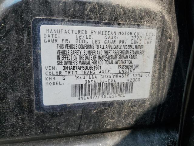 Photo 11 VIN: 3N1AB7AP5DL651901 - NISSAN SENTRA 