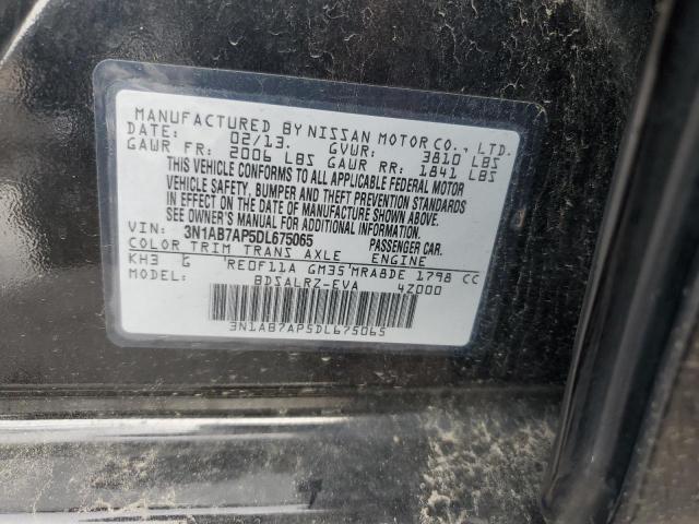 Photo 11 VIN: 3N1AB7AP5DL675065 - NISSAN SENTRA S 