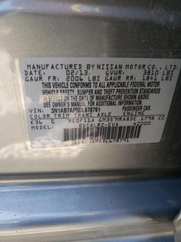 Photo 11 VIN: 3N1AB7AP5DL678791 - NISSAN SENTRA S 