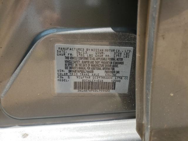 Photo 9 VIN: 3N1AB7AP5DL744420 - NISSAN SENTRA S 