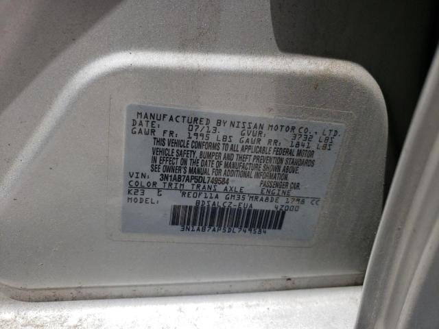 Photo 11 VIN: 3N1AB7AP5DL749584 - NISSAN SENTRA S 