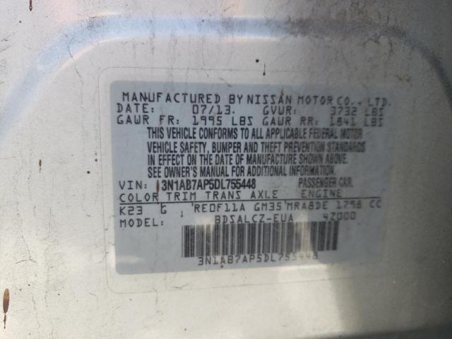 Photo 11 VIN: 3N1AB7AP5DL755448 - NISSAN SENTRA 