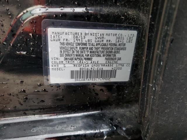 Photo 11 VIN: 3N1AB7AP5DL769902 - NISSAN SENTRA 