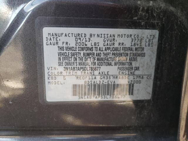 Photo 11 VIN: 3N1AB7AP5DL785677 - NISSAN SENTRA S 