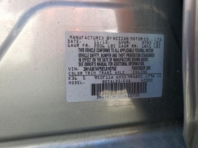 Photo 11 VIN: 3N1AB7AP5EL610752 - NISSAN SENTRA S 