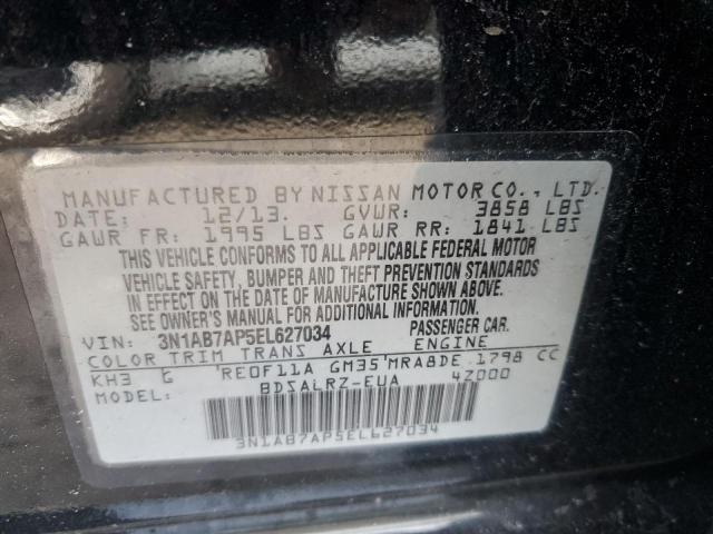 Photo 11 VIN: 3N1AB7AP5EL627034 - NISSAN SENTRA 