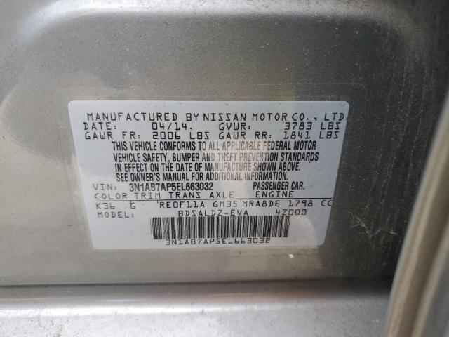 Photo 11 VIN: 3N1AB7AP5EL663032 - NISSAN SENTRA 