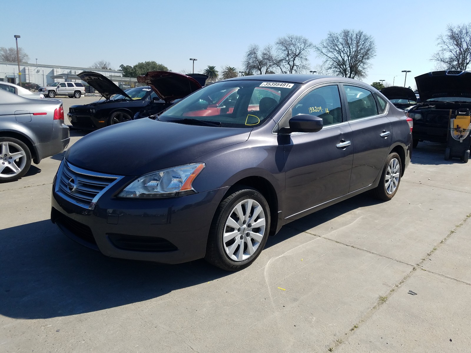 Photo 1 VIN: 3N1AB7AP5EL671972 - NISSAN SENTRA S 