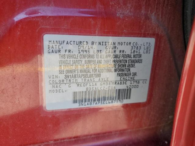 Photo 11 VIN: 3N1AB7AP5EL687590 - NISSAN SENTRA 