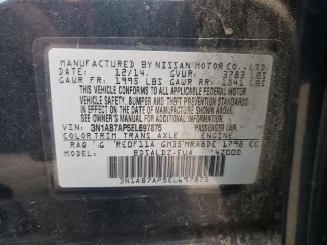 Photo 11 VIN: 3N1AB7AP5EL697875 - NISSAN SENTRA 