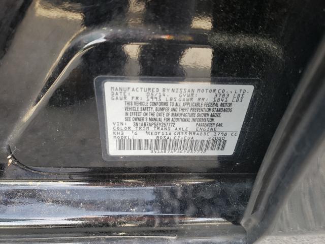 Photo 9 VIN: 3N1AB7AP5EY257772 - NISSAN SENTRA S 