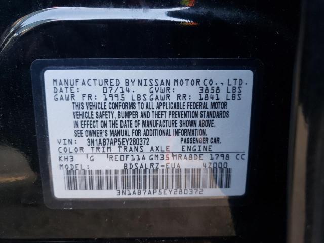 Photo 11 VIN: 3N1AB7AP5EY280372 - NISSAN SENTRA 