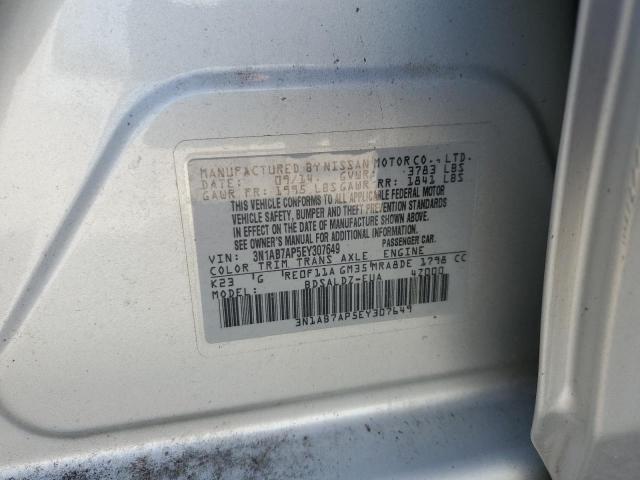 Photo 11 VIN: 3N1AB7AP5EY307649 - NISSAN SENTRA S 