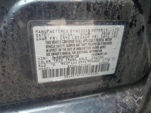 Photo 11 VIN: 3N1AB7AP5EY341106 - NISSAN SENTRA S 