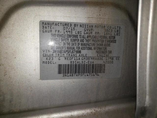 Photo 11 VIN: 3N1AB7AP5FL671696 - NISSAN SENTRA 