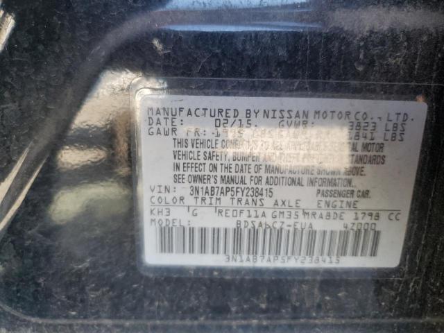 Photo 11 VIN: 3N1AB7AP5FY238415 - NISSAN SENTRA 