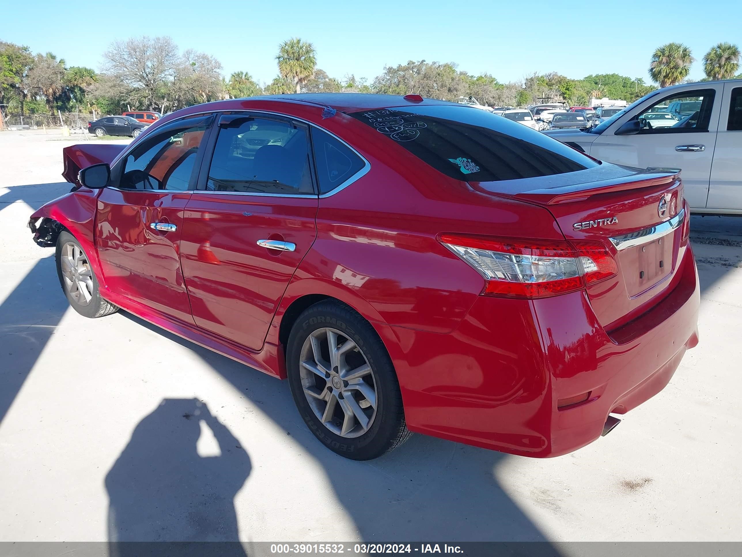 Photo 2 VIN: 3N1AB7AP5FY242156 - NISSAN SENTRA 