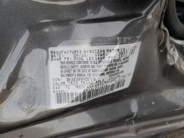 Photo 11 VIN: 3N1AB7AP5FY267378 - NISSAN SENTRA S 