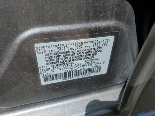 Photo 12 VIN: 3N1AB7AP5FY274637 - NISSAN SENTRA 