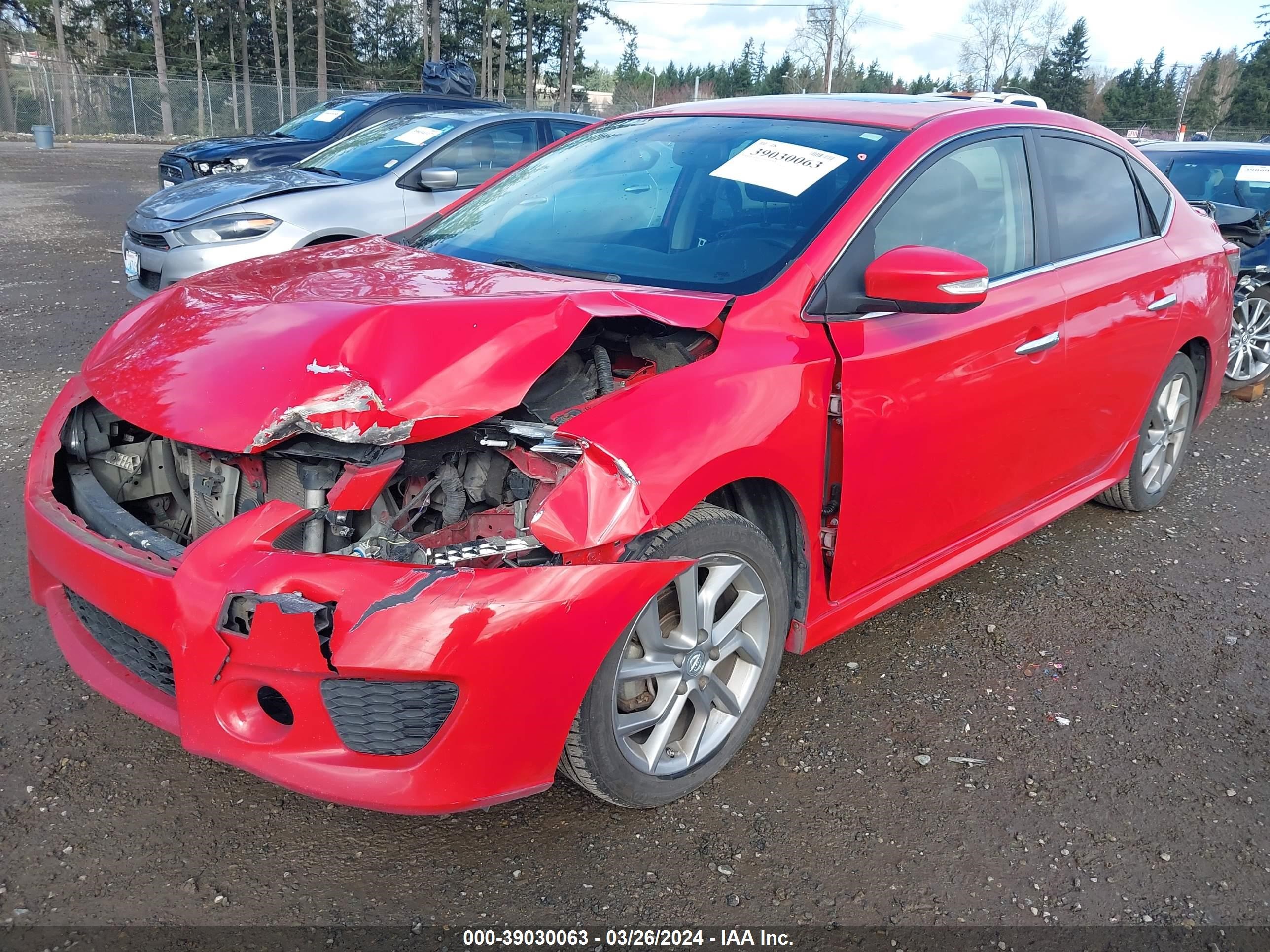 Photo 1 VIN: 3N1AB7AP5FY281166 - NISSAN SENTRA 