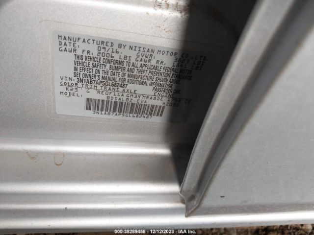 Photo 8 VIN: 3N1AB7AP5GL682487 - NISSAN SENTRA 