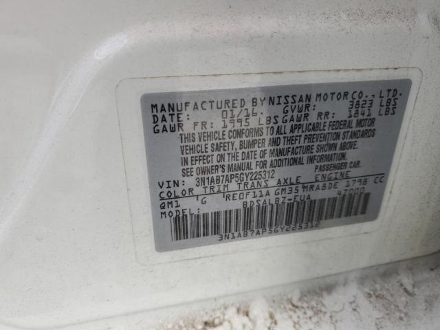 Photo 12 VIN: 3N1AB7AP5GY225312 - NISSAN SENTRA 