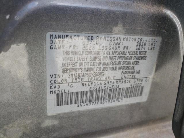 Photo 9 VIN: 3N1AB7AP5GY254969 - NISSAN SENTRA S 