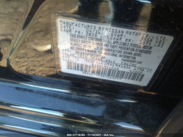 Photo 8 VIN: 3N1AB7AP5GY263249 - NISSAN SENTRA 