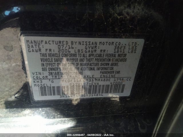 Photo 8 VIN: 3N1AB7AP5GY314846 - NISSAN SENTRA 