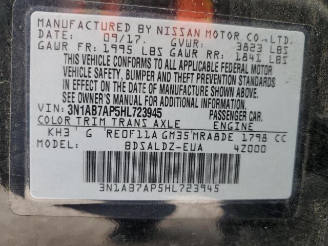 Photo 12 VIN: 3N1AB7AP5HL723945 - NISSAN SENTRA 