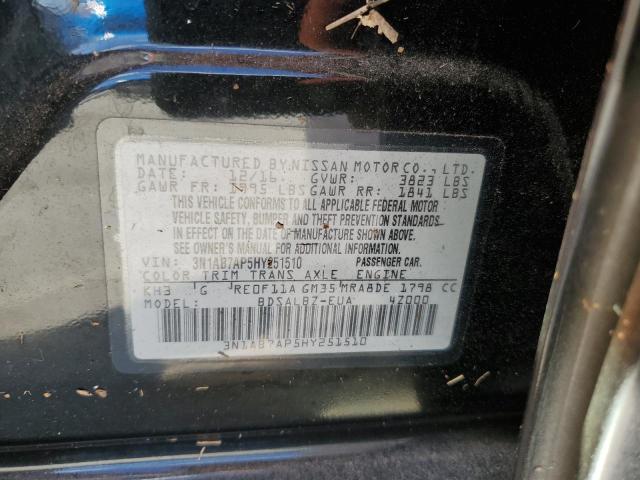 Photo 9 VIN: 3N1AB7AP5HY251510 - NISSAN SENTRA 