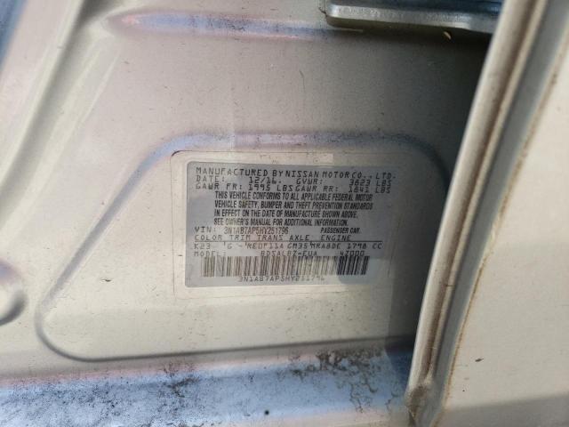 Photo 11 VIN: 3N1AB7AP5HY251796 - NISSAN SENTRA 