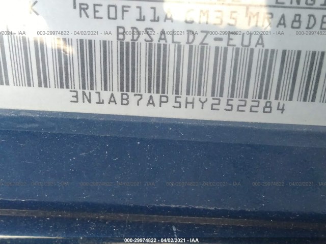 Photo 8 VIN: 3N1AB7AP5HY252284 - NISSAN SENTRA 