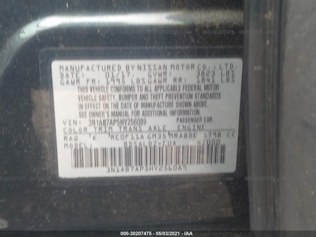 Photo 8 VIN: 3N1AB7AP5HY256089 - NISSAN SENTRA 