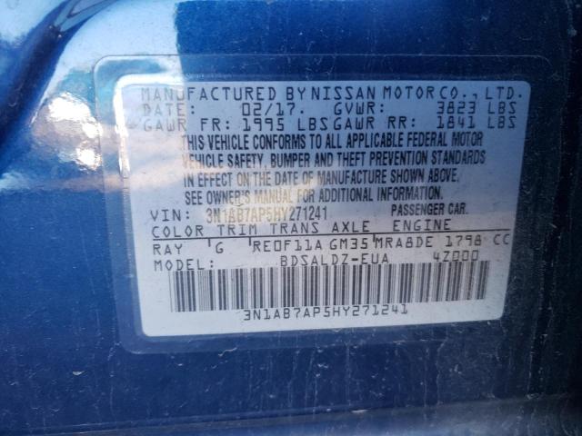 Photo 11 VIN: 3N1AB7AP5HY271241 - NISSAN SENTRA 