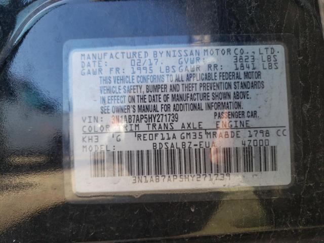 Photo 12 VIN: 3N1AB7AP5HY271739 - NISSAN SENTRA 