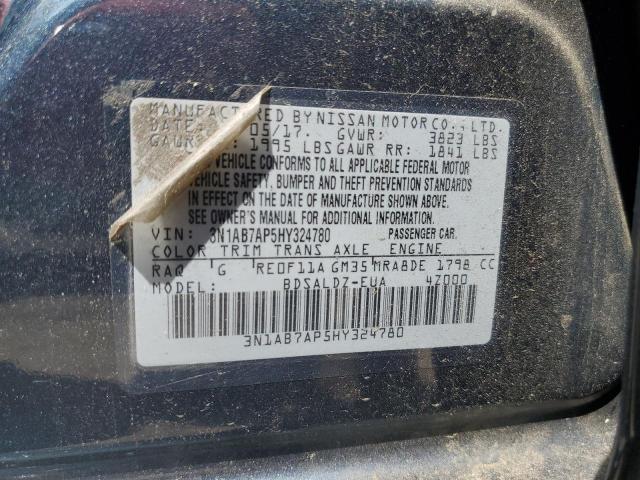 Photo 11 VIN: 3N1AB7AP5HY324780 - NISSAN SENTRA S 