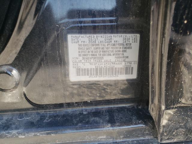 Photo 9 VIN: 3N1AB7AP5HY332605 - NISSAN SENTRA S 