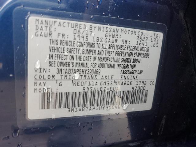 Photo 12 VIN: 3N1AB7AP5HY390469 - NISSAN SENTRA 