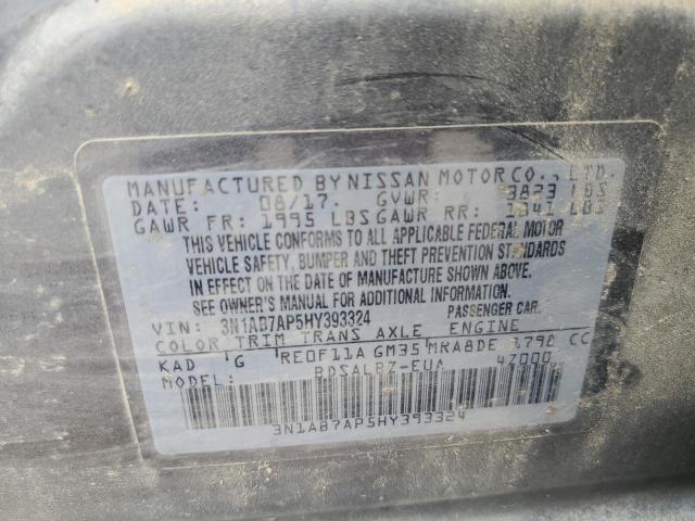 Photo 11 VIN: 3N1AB7AP5HY393324 - NISSAN SENTRA 