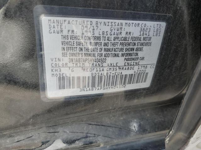 Photo 11 VIN: 3N1AB7AP5HY404502 - NISSAN SENTRA S 